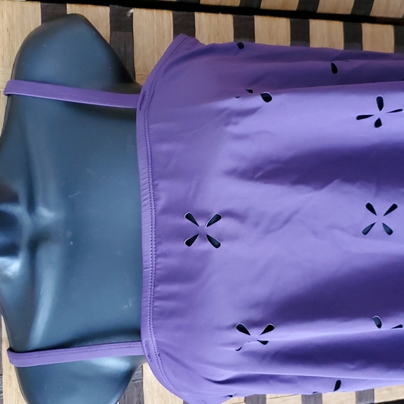 Fit 4 U purple swimsuit - Picture 2 of 8